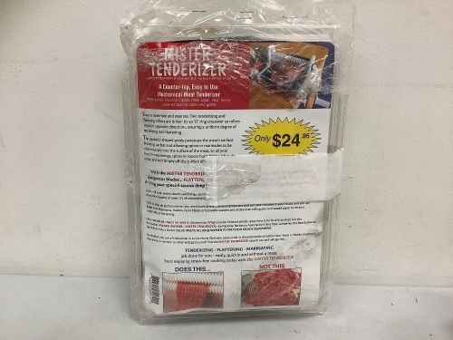 Mechanical Meat Tenderizer, E-Commerce Return, Sold as is - Lot 618