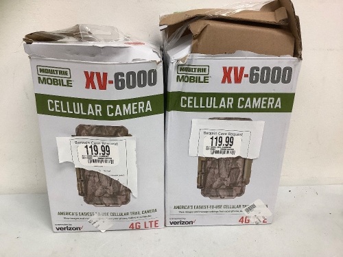 Lot of (2)Moultrie Trail Cameras, E-Commerce Return, Sold as is - Lot 601