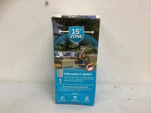 Thermacell Patio Shield Mosquito Protection, Appears New, Sold as is - Lot 622