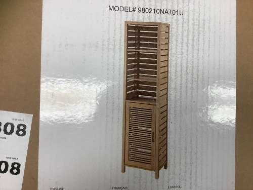 Tall Cabinet, Appears New, Sold as is - Lot 310