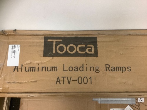 Aluminum Loading Ramps, Appears New, Sold as is - Lot 313