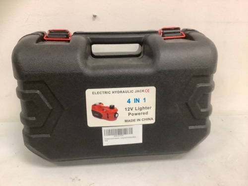 Electric Hydraulic Jack, Appears new, Powers Up, Sold as is - Lot 42