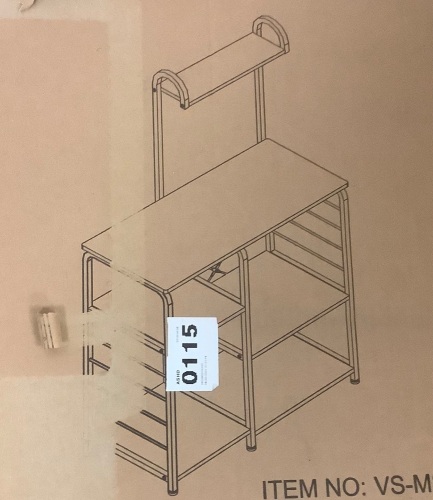 Kitchen Bakers Rack, Appears New - Lot 323