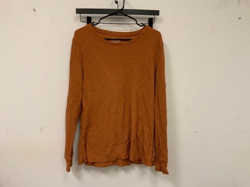 Natural Reflections Womens Thermal Long Sleeve, XL, E-Commerce Return, Sold as is - Lot 199