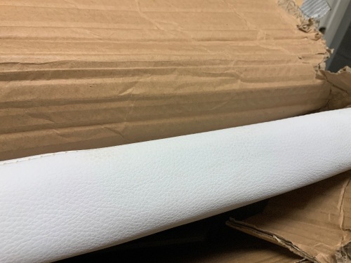 Full Bed Frame w/ Upholstered Headboard, E-Commerce Return, Sold as is - Lot 183