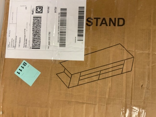 TV Stand, Appears new, Sold as is - Lot 193