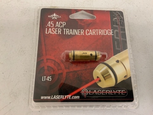 .45 ACP Laser Trainer Cartridge, E-Comm Return - Lot 232