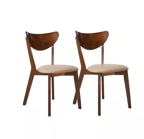 Coaster Kersey Collection Chestnut/Cappuccino Wooden Dining Chair, Set of 2  - Lot 99