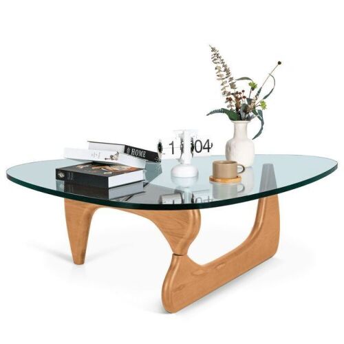 Triangle Glass Coffee Table  - Lot 176
