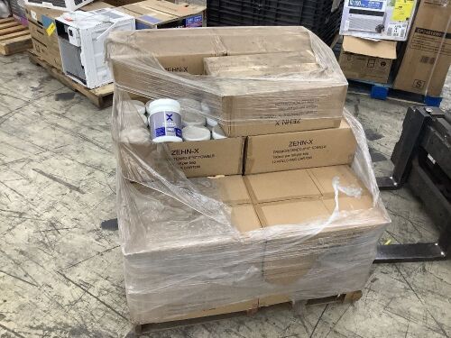 Pallet of (19) Cases of Zehn-X Antiseptic Sanitizing Wipes - Lot 186