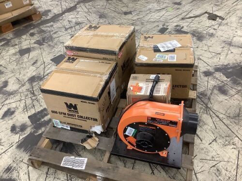 Lot of (4) WEN Dust Collectors - Uninspected - Lot 196