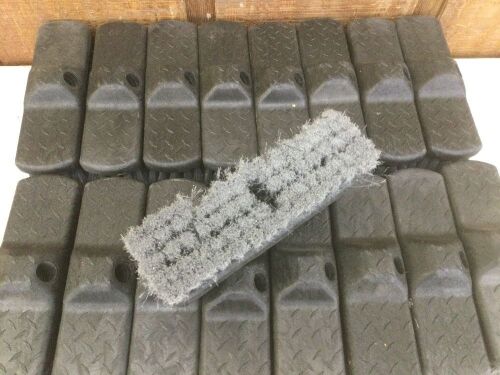 Lot of (17) Broom Heads  - Lot 404