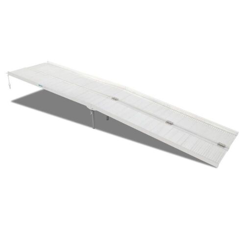 OMECAL 10ft Aluminum Folding Wheelchair Ramp - Lot 429