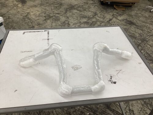 14" Rise Black Ape Hanger Handlebar - Lot 518
