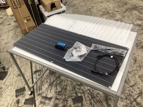 Flexible Solar Panel 21.25" x 46"  - Lot 588