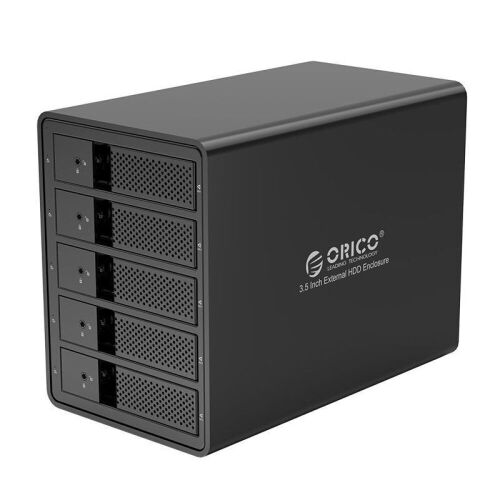 Orico 5 Bay External 3.5" Hard Drive Enclosure  - Lot 631
