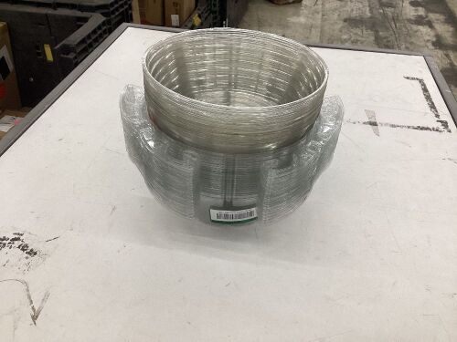 Lot of (20) Vigoro Plastic Hanging Basket Saucers & (24) Plastic Liner Saucers  - Lot 650
