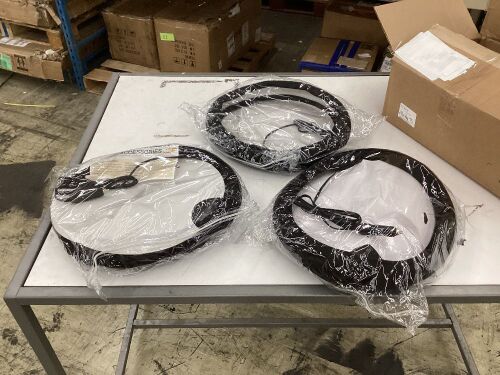 Lot of (3) Heated Steering Wheel Covers  - Lot 660