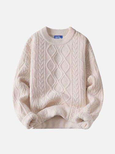 Aelfric Eden Solid Color Crew Neck Sweater, Medium  - Lot 707