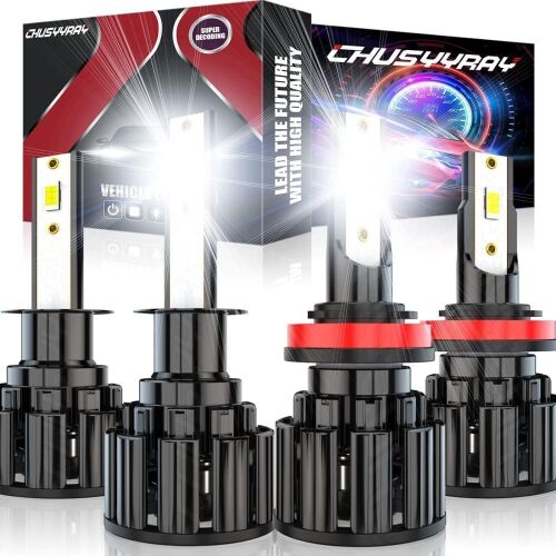 CHUSYYRAY LED H1 & H11 Light Bulbs for 2008-2013 Kia Optima  - Lot 721