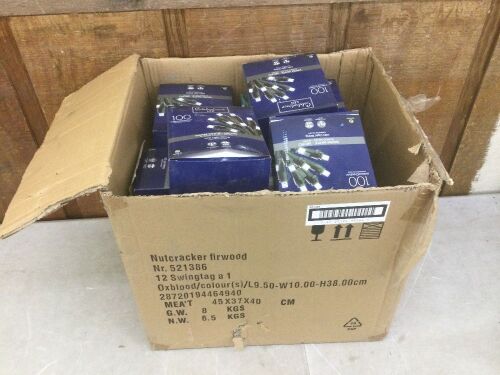 Lot of Celebrations LED String Lights, (9) 300 Color, (1) 300 White, (7) 100 White  - Lot 495
