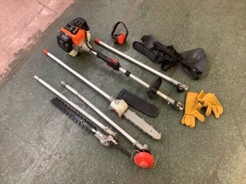 Multi-Head Lawn Tool - Engine Has Compression - Lot 117