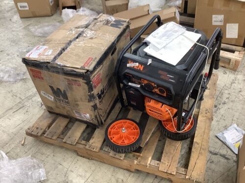 Lot of (2) WEN Generators - For Parts or Repair  - Lot 287