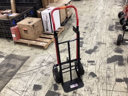 Milwaukee 800 lbs. Capacity 2-in-1 Convertible Hand Truck - 1 Tire Off Bead  - Lot 577