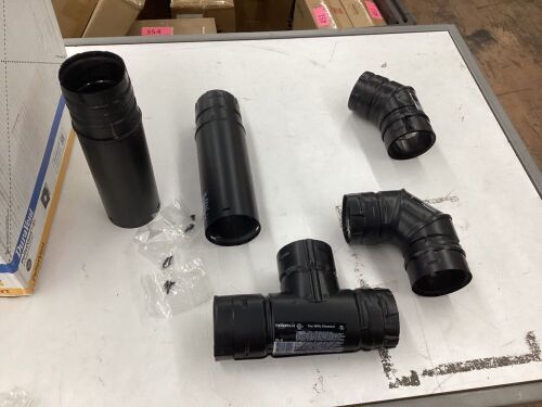 Pellet Stove Pipe Fittings  - Lot 704
