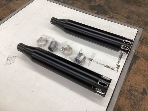 Slip On Mufflers Exhaust  - Lot 696