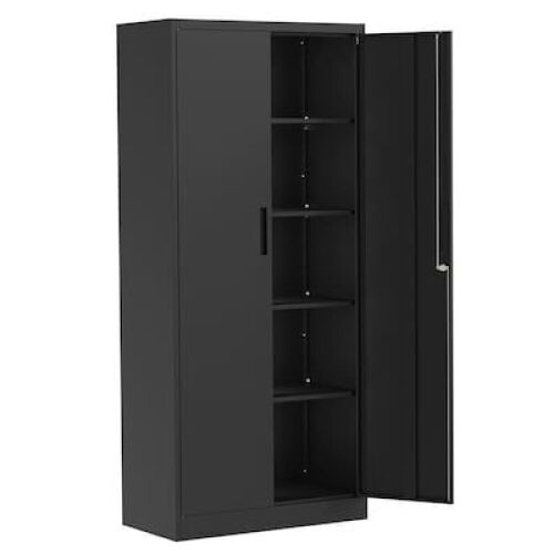 Metal Storage Cabinet - Dented  - Lot 84