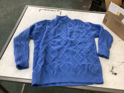 Round Neck Knit Sweater, Medium  - Lot 706