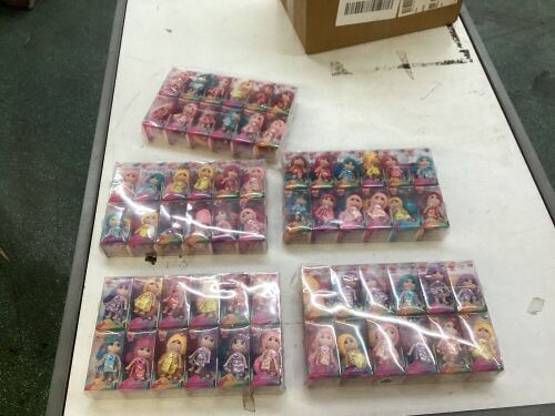 Lot of Mini Baby Dolls  - Lot 726