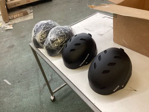 Lot of (4) Outdoor Master Ski Helmet  - Lot 405