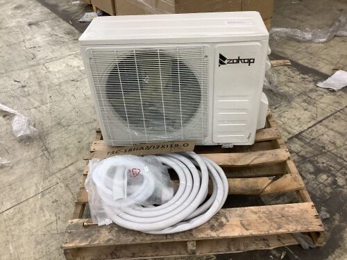 Mini Split Air Conditioner - Outside Unit & Copper Lines Only  - Lot 82