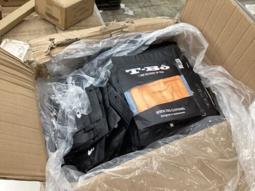 Case of T-Bo The Must-Have Boxer Briefs Long, Orange, Medium  - Lot 543