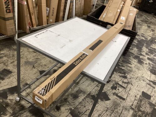 Zebra Roller Blinds, White, 73 x 72 - Lot 472