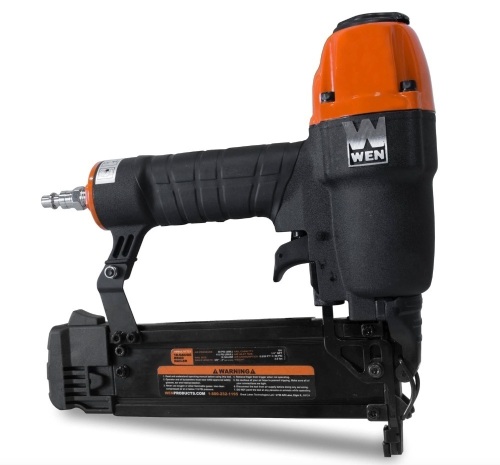 WEN 61721 18-Gauge 3/8-Inch to 2-Inch Pneumatic Brad Nailer - Lot 183