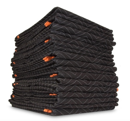 WEN 272812 72-Inch by 80-Inch Heavy Duty Padded Moving Blankets, 12-Pack - Lot 233
