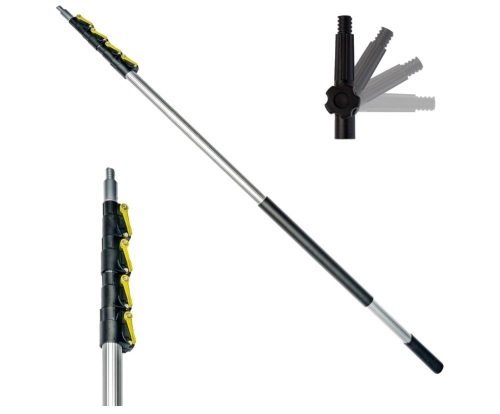 DOCAZOO, 30 ft Reach, 6 to 24 ft Telescoping Extension Pole - Lot 273