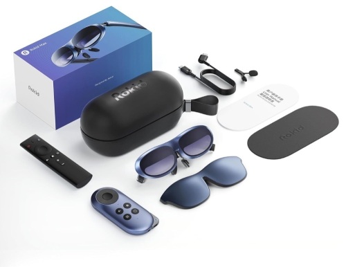 Rokid Joy Pack AR Glasses Smart Glasses Max with Station 360" Micro-OLED Display - Lot 48