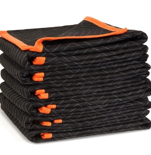 WEN 272406 72-Inch by 40-Inch Heavy Duty Padded Moving Blankets, 6-Pack - Lot 141
