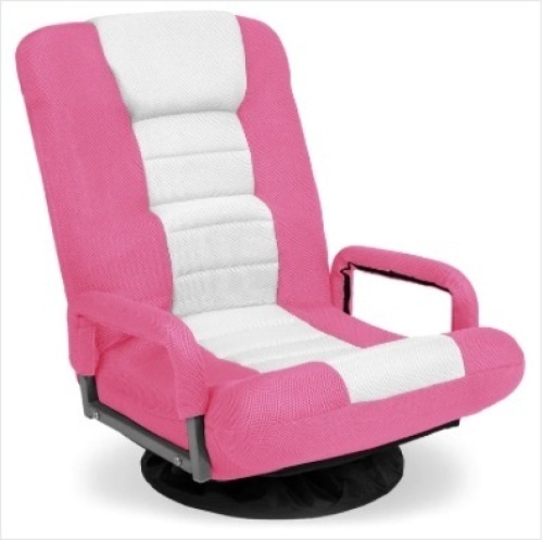 Gaming Floor Chair w/ 360-Degree Swivel, Armrest, Adjustable Backrest - Lot 215