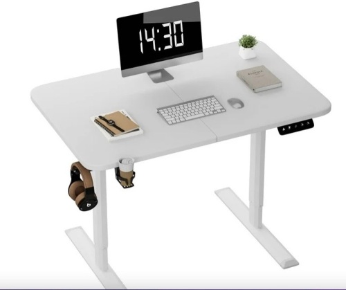 Electric Height Adjustable Standing Desk,  - Lot 183