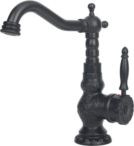 Bronze Kitchen Faucet Antique Single Handle Bathroom Faucet - Lot 3517