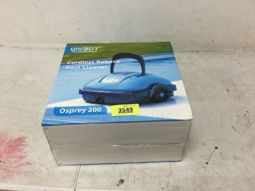 Cordless Robotic Pool Cleaner - Lot 3549