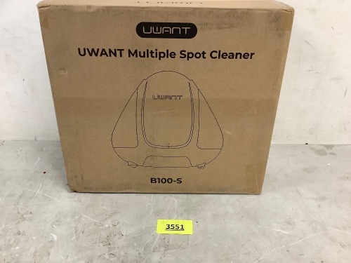 UWANT Multiple Spot Cleaner - Lot 3551