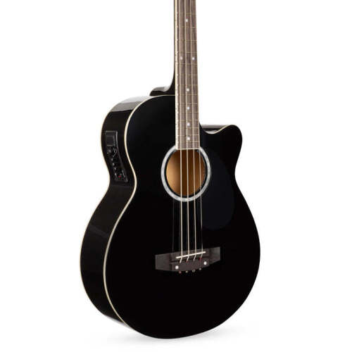 Acoustic Electric Bass Guitar w/ Equalizer, Truss Rod - Lot 3627