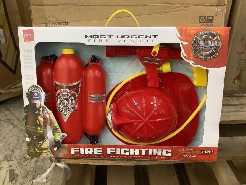 Fire Fighting Toy Set  - Lot 596