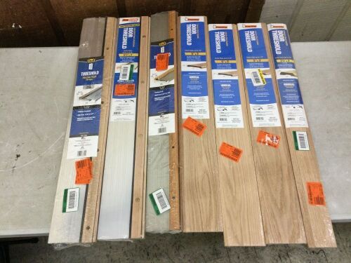 Lot of (7) Door Thresholds  - Lot 678